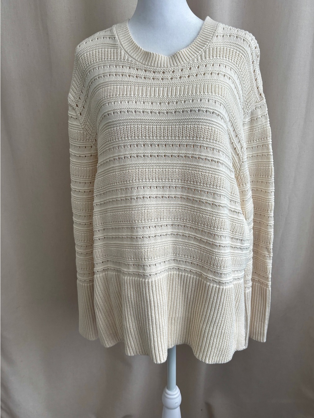 Gap Crochet Knit Sweater — Size M